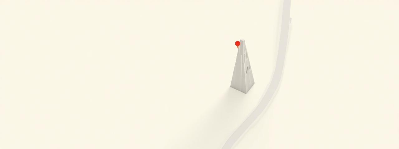 Map showing the location of Horizon Hues showroom at The Shard, London.